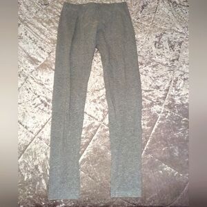 No Boundaries Grey Heather Leggings SMALL (3-5)